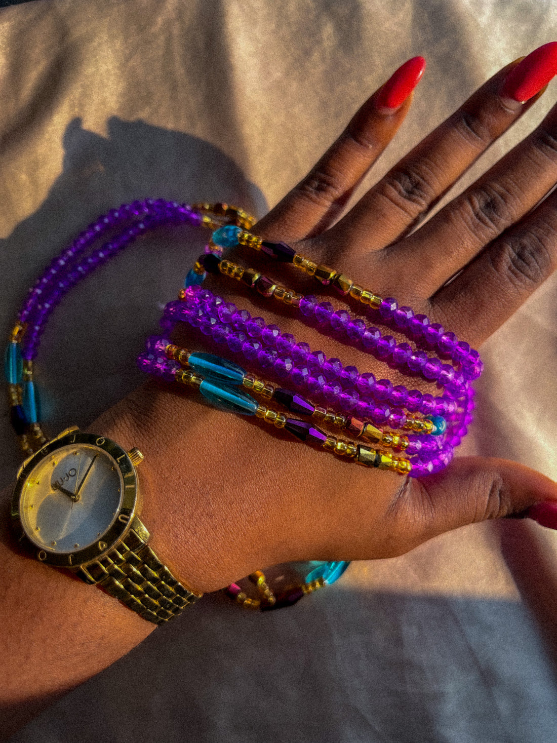 Royal Aura African Waist Beads 🎀
