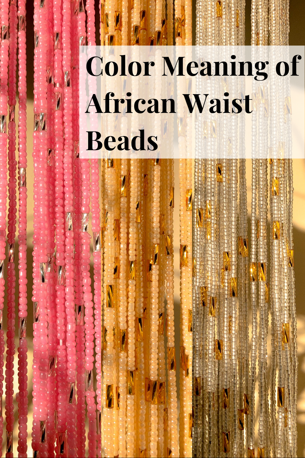 African Waist Beads Color Meaning – KENTELL