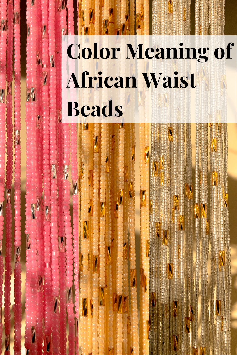 African Waist Beads Color Meaning