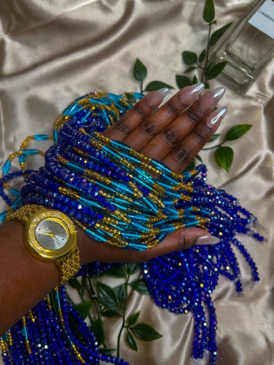 Blue Waist Beads: Meaning & Symbolism