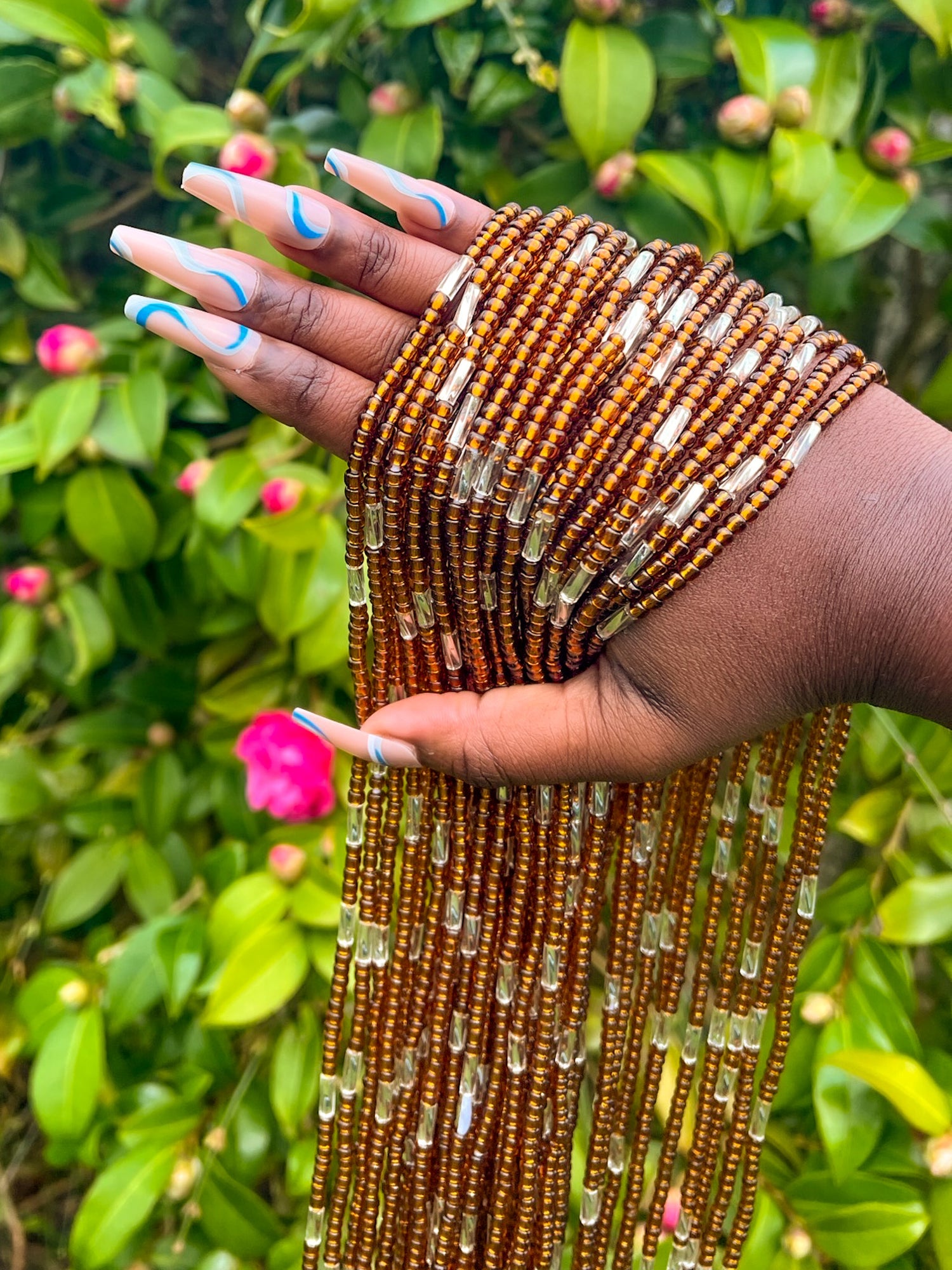 Brown Waist Beads