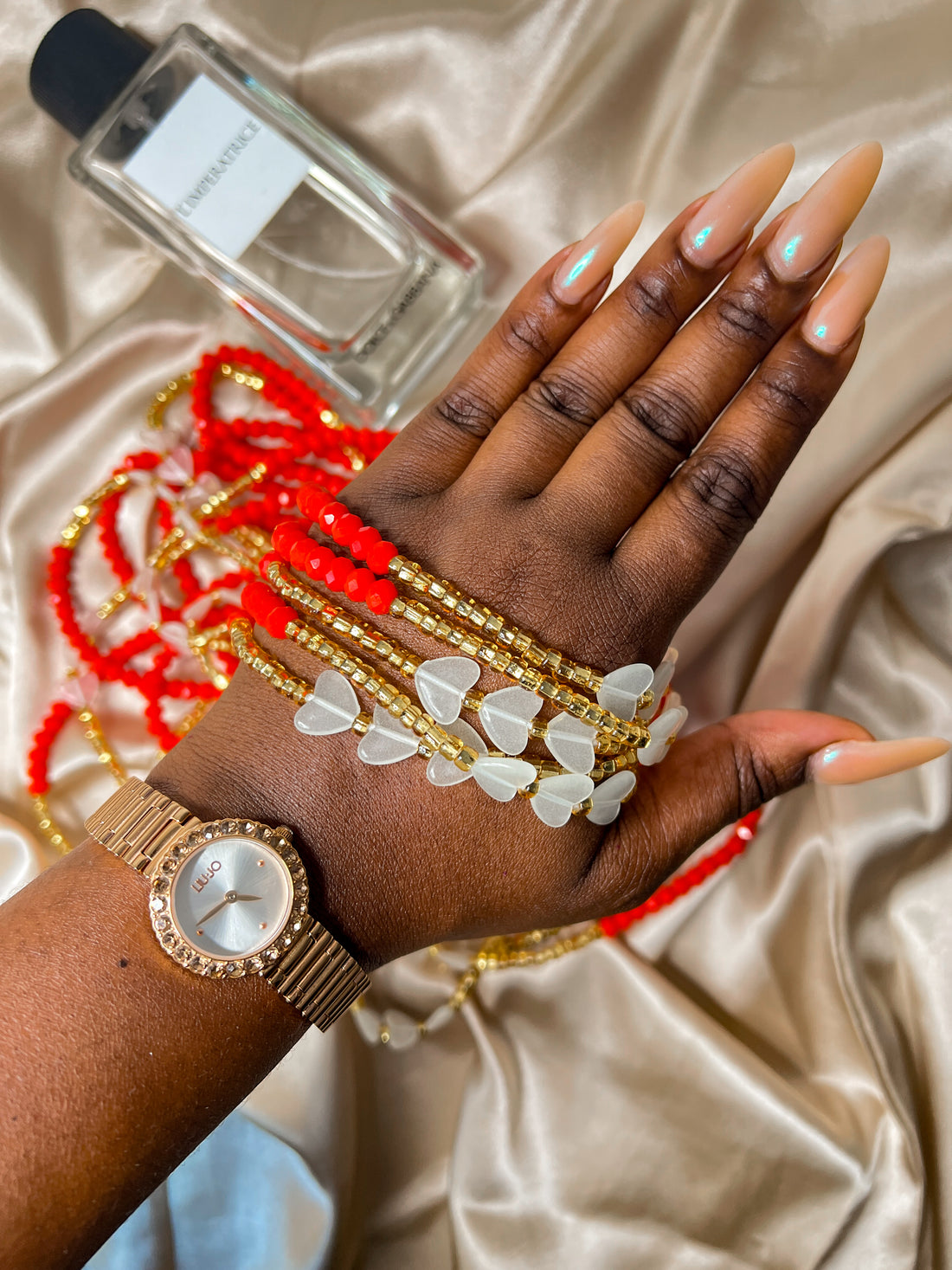 Golden Flame African Waist Beads - Select 5 for 50% OFF