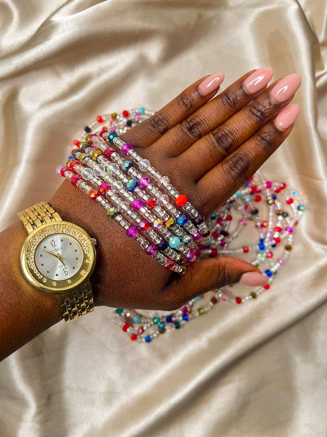 Drops of Joy African Waist Beads - Select 5 for 50% OFF
