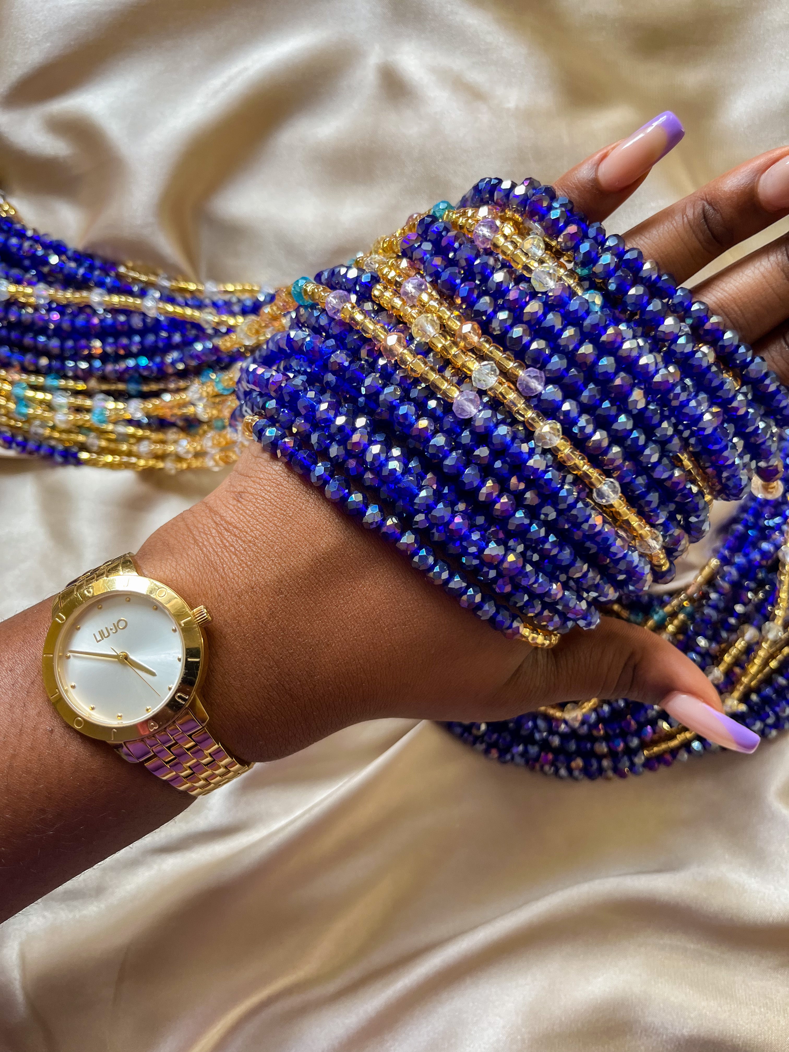 Blue Waist Beads KENTELL