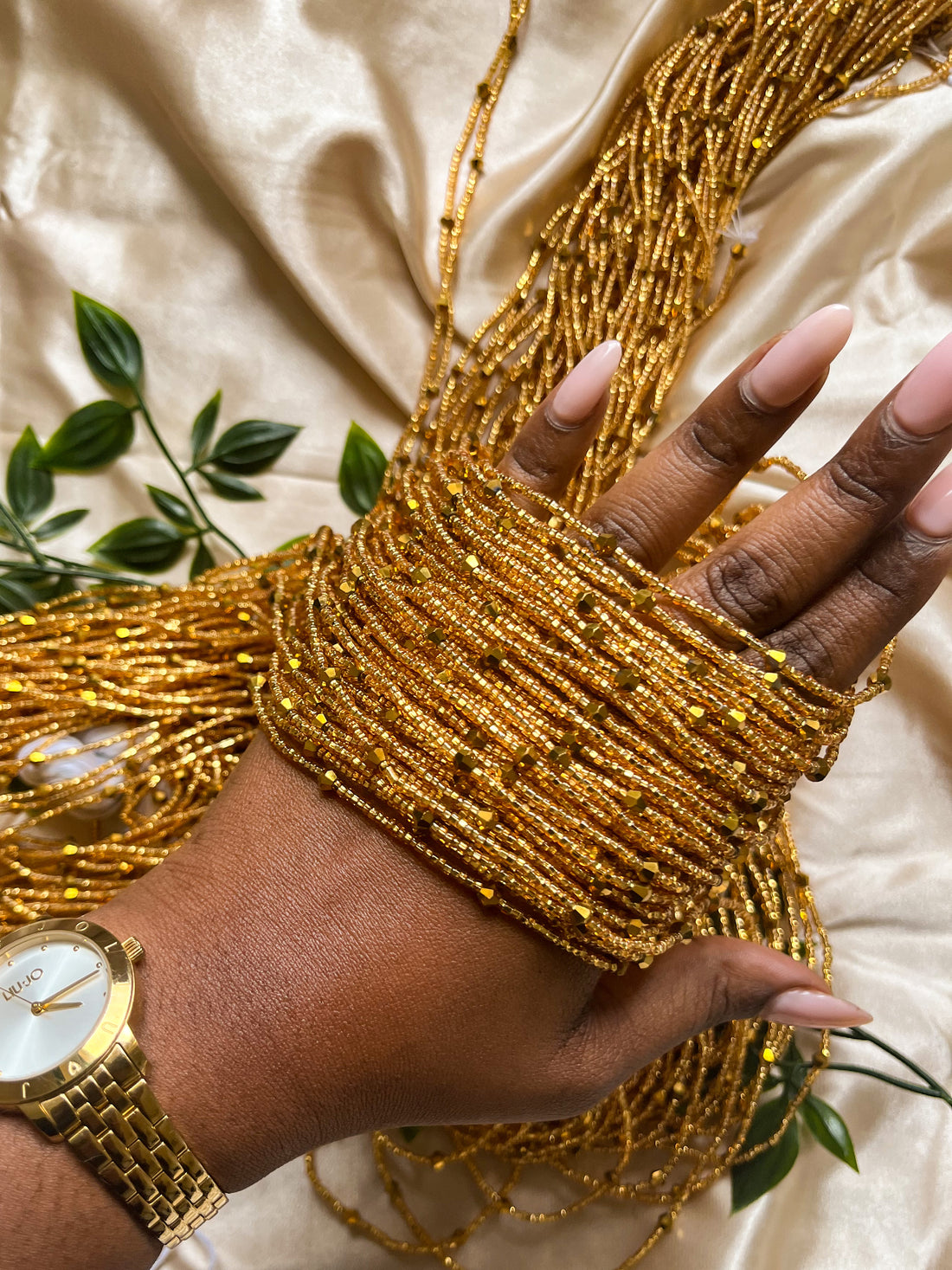 *Limited Edition* Golden Majesty African Lux Waist Beads