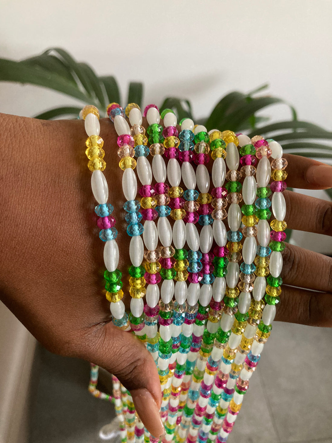 Rare Glow In The Dark African Waist Beads 🎀 (Set of 2 Strings)