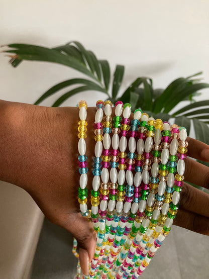 Rare Glow In The Dark African Waist Beads 🎀 (Set of 2 Strings)