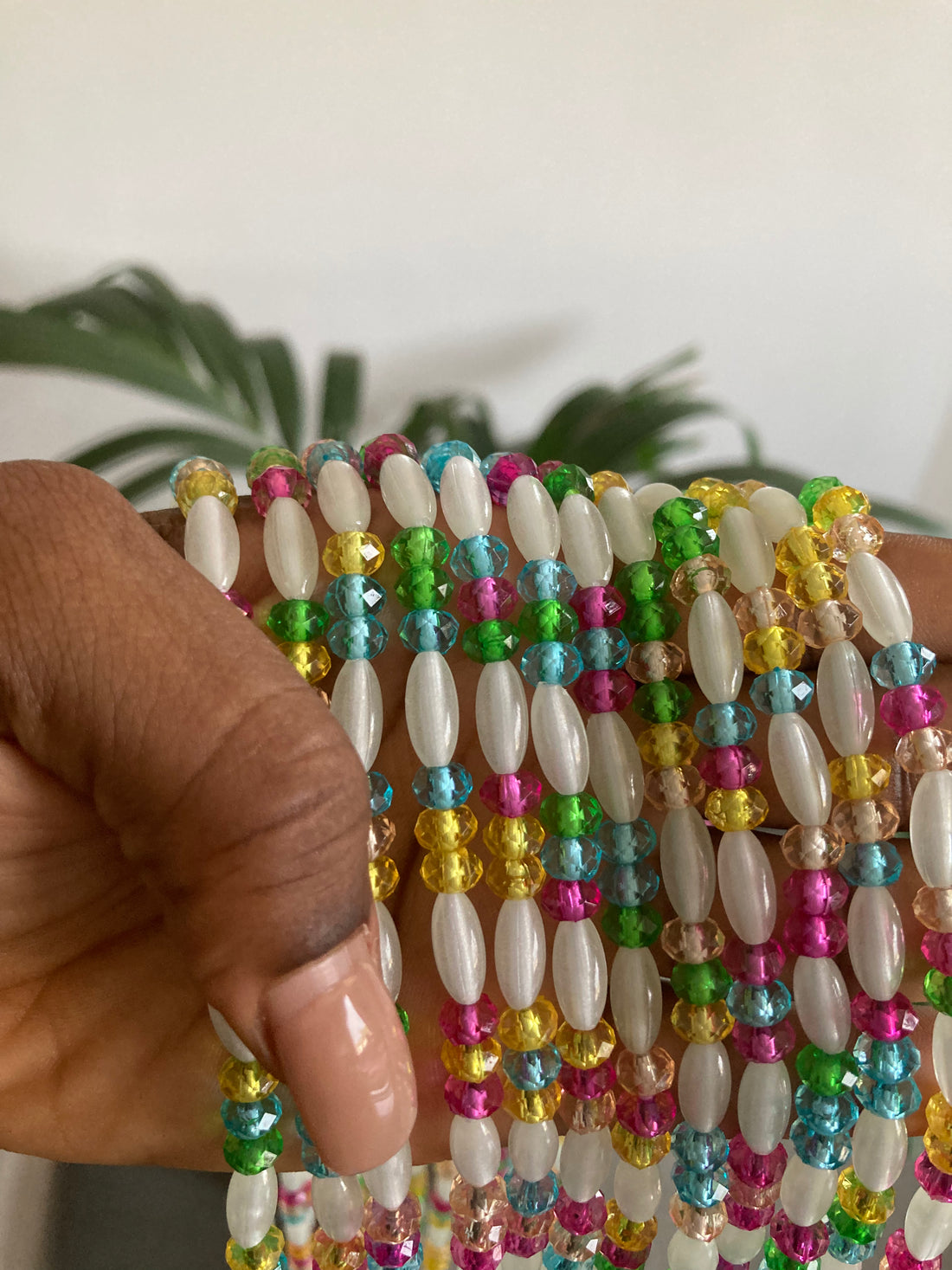 Rare Glow In The Dark African Waist Beads 🎀 (Set of 2 Strings)